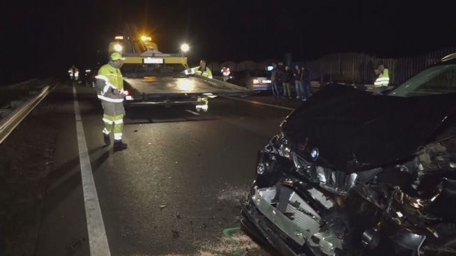 Unfall-Crash: Kettenreaktion auf der A31