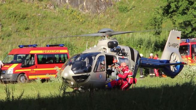 Nach Übungseinsatz: Schwerer Kletterunfall am Steilhang